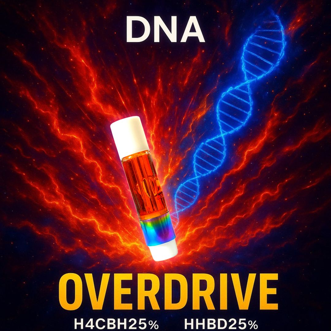 【OVERDRIVE】新基準 高濃度 H4CBH25% HHBD25 1ml/0.5ml