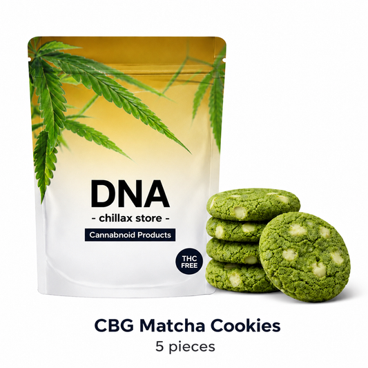 CBGクッキー 5枚入 TOTALCBG1000mg CBD250mg  抹茶味