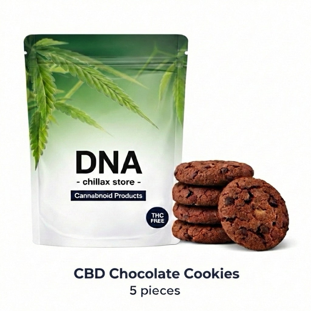 CBDクッキー 5枚入 TOTALCBD1000mg CBG250mg チョコ味