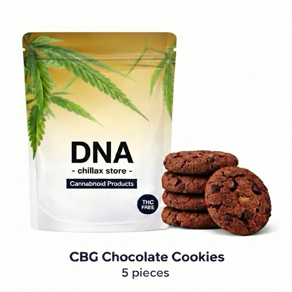 CBGクッキー 5枚入 TOTALCBG1000mg CBD250mg チョコ味