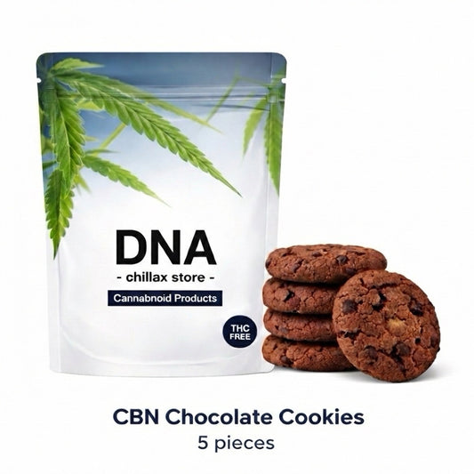 CBNクッキー 5枚入 TOTALCBN1000mg CBD250mg CBG250mg チョコ味